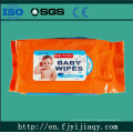 Toalhetes úmidos de limpeza para bebês de cuidados com o bebê disponíveis no OEM barato da China